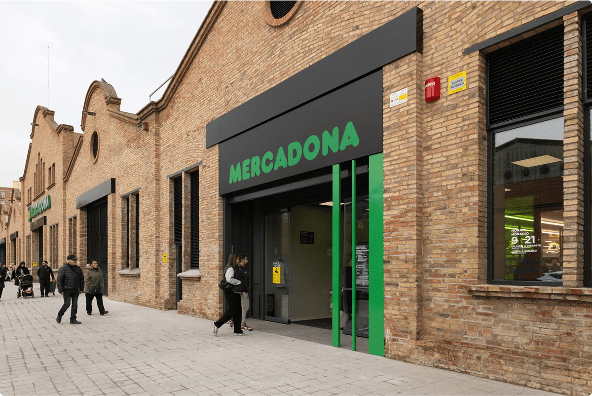 imatge d'una façana del mercadona
